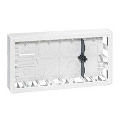 Legrand - mosaic cadre saillie 2X5 postes P50 blanc - 080278
