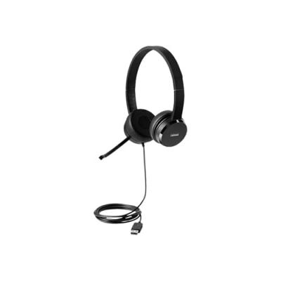 LENOVO Casques-&eacute;couteurs - Filaires - Arceau Noir