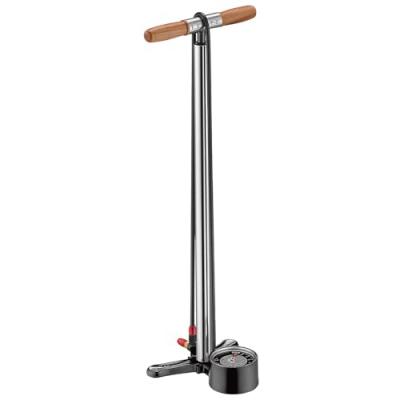 Pompe &agrave; pied Lezyne Alloy Floor Drive (grande) - Argent}, Argent}