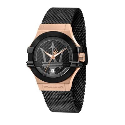 Montre Homme Maserati POTENZA R8853108010 - Bracelet Acier Noir