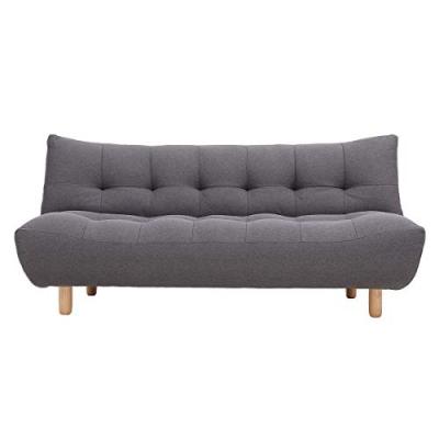 Miliboo - Canap&eacute; convertible scandinave gris fonc&eacute; YUMI