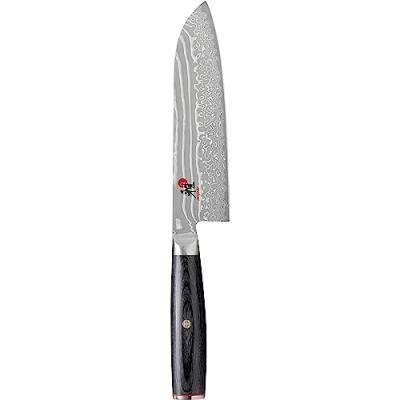Miyabi 34684-181-0 Santoku 180 5000 FCD, Acier, Brun, 31 x 6 x 3 cm