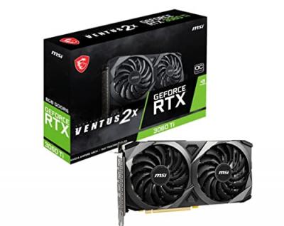 Msi RTX 3060Ti VENTUS 2X 8G OCV1 LHR