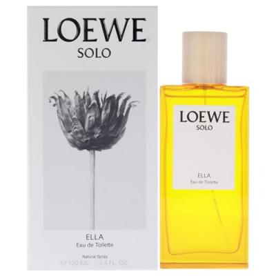 Loewe Solo Ella Eau De Toilette 100ml Jaune Femme
