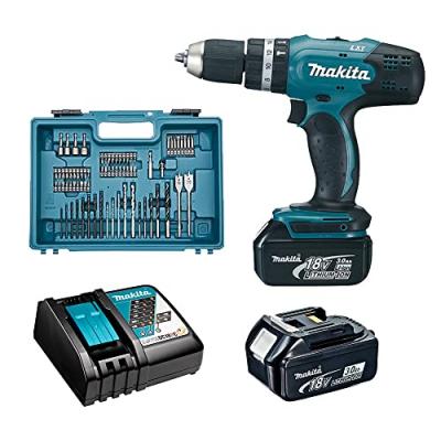 Perceuse visseuse 42NM BL1830BX2 + DC18RC - MAKITA - DDF453RFX1