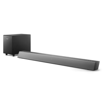 Philips TAB5308/10, 2.1ch Barre de son sans fil avec Subwoofer, Noir