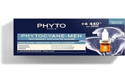 Phyto Phytocyane Traitement Anti-Chute de Cheveux Hommes 12 Ampoules