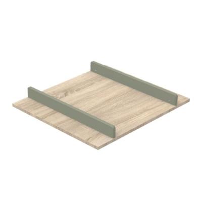 Plan &agrave; langer pour commode Eleonore kaki