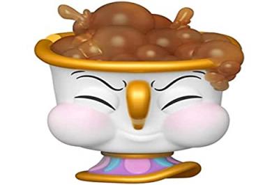 Figurine Funko Pop! N&deg;794 - La Belle et la B&ecirc;te - Chipw/bubbles 