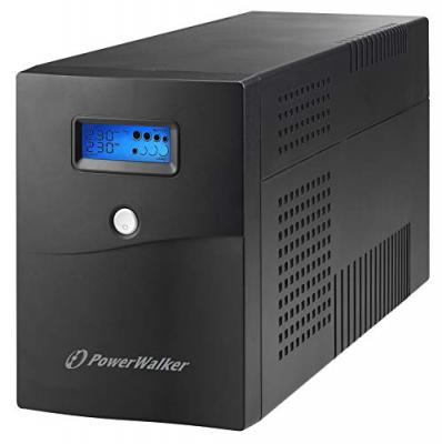 Powerwalker Vi 3000 Scl Line-interactive 3kva 1800w Ups Noir EU Plug