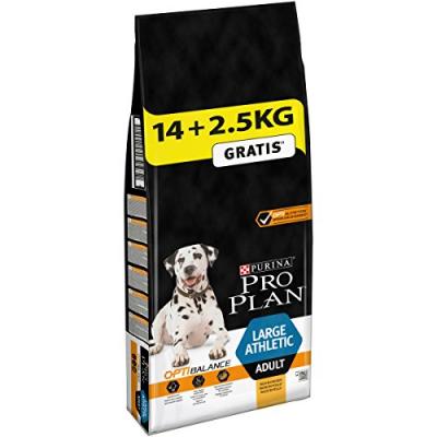 Optibalance Large Athletic Adult Riche en Poulet 14 + 2.5 kg Pro Plan