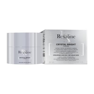 REXALINE Cristal Bright Cr&egrave;me Cr&egrave;me Jeunesse Lumi&egrave;re 50ml