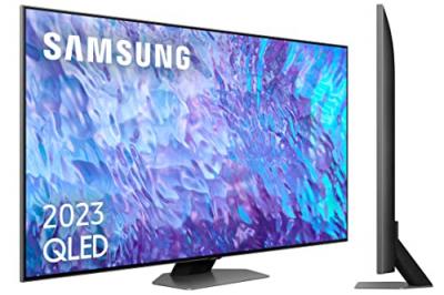 TV LED Samsung TQ55Q80C QLED 4K UHD Smart TV 138cm 2023