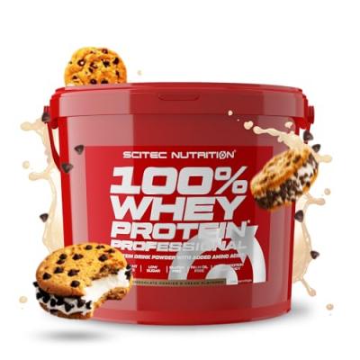 Scitec Nutrition 100% Whey Professional 5 kg Biscuits au chocolat et