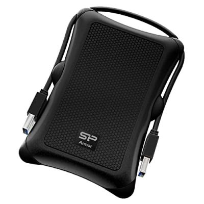 Disque Dur Externe Silicon Power Armor A30 SP010TBPHDA30S3A 1000Go HDD 2.5 USB Noir 