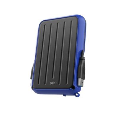 SILICON POWER Armor A66 - Disque dur - 4 To - externe (portable) - 2.5 pouces - USB 3.2 Gen 1 - bleu 