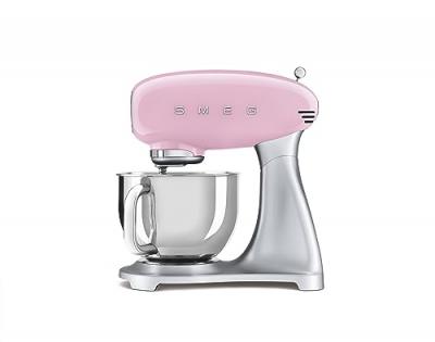 Robot p&acirc;tissier Smeg SMF02PKEU Rose
