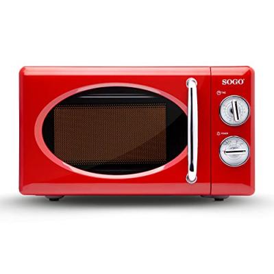 Micro-Ondes Sans Grill SOGO 700W-20L Couleur Rouge
