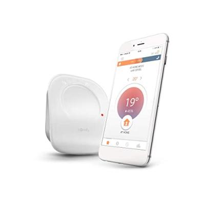 Thermostat connect&eacute; filaire Somfy Blanc