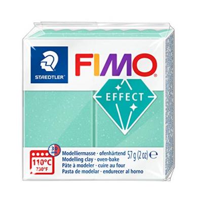 P&acirc;te Fimo Effect Vert jade 506 - 56 gr - Fimo - couleur variant