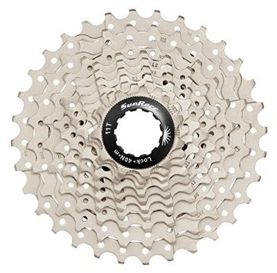 Cassette SunRace CSRS1 (10 vitesses) - Argent} - 11-32t}, Argent}