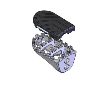 SW-Motech Honda XRV 650/750/XL600V/CRF1000L, Kit repose-pieds IO
