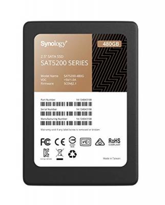 Disque Dur Synology 480GB SSD 530MB/s SAT5210 Durabilit&eacute; Enhanc&eacute;e