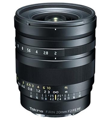 Objectif firin 20mm f2 monture sony fe
