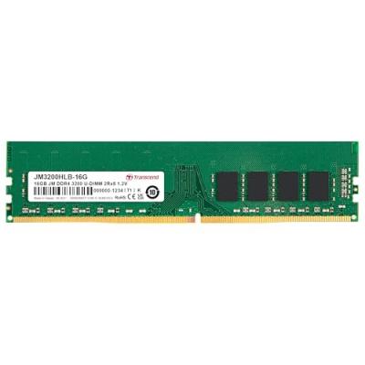 Transcend JM3200HLB-16G Module de m&eacute;moire 16 Go 2 x 8 Go DDR4 3200 MHz