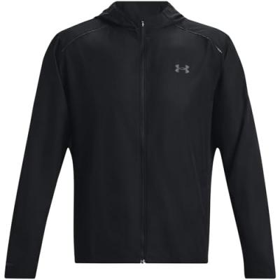 Under Armour UA Storm Run Veste &agrave; Capuche, Noir, L Homme