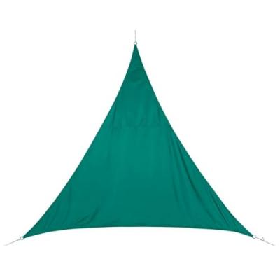 Voile d ombrage triangulaire curacao emeraude - Hesp&eacute;ride - &Eacute;meraude