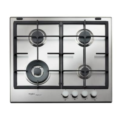Whirlpool GMR 6422/IXL plaque Acier inoxydable Int&eacute;gr&eacute; Gaz