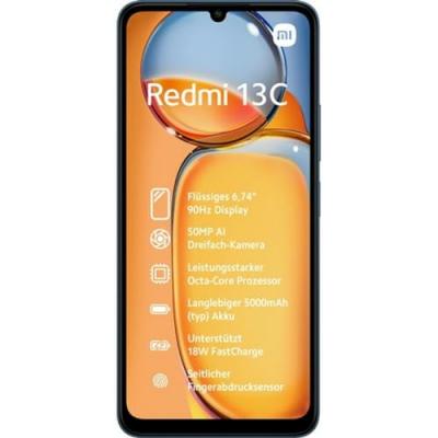 Smartphone Xiaomi Redmi 13C 6,74"" Double nano SIM 256 Go Bleu Marine