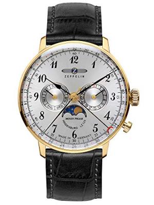 Zeppelin Montre Bracelet Mixte Chronographe Quartz Cuir 7038&ndash;1