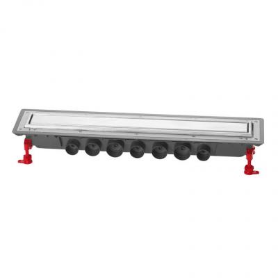 Wirquin - Caniveau douche Venisio Expert Ht 89mm+Grille inox - 900mm