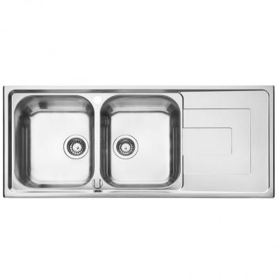 Evier inox mini structure debussy 1 bac 1 &eacute;gouttoir