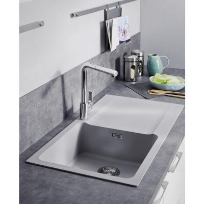 Evier Orion Oid611-94 Blanc Artic (Sous Meuble 60Cm) 940X510X190Mm