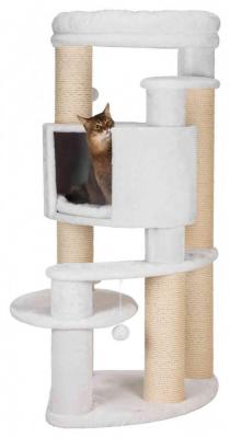 TRIXIE Arbre &agrave; chat XXL Zita 147cm - Blanc - Pour chat 