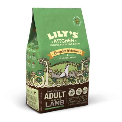 Croquettes pour chien sans c&eacute;r&eacute;ales agneau 2,5 kg 