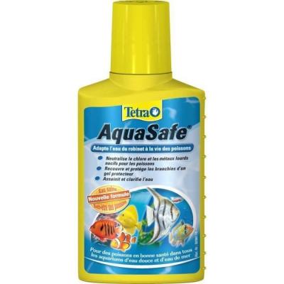 Conditionneur d'eau aquasafe 100 ml tetra pour aquarium