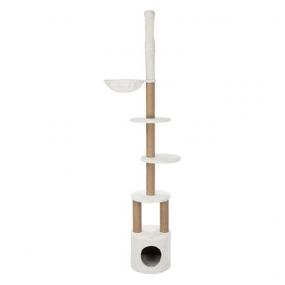 TRIXIE Aurelio 44072 Arbre &agrave; Chat Hauteur Plafond Blanc 220-250 cm