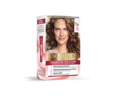 Coloration Cheveux 6 Coloration Blond Fonc&eacute; Excellence - La Bo&icirc;te