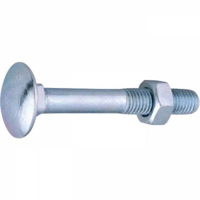 Boulon T&ecirc;te ronde collet car&eacute; - AZ 4.8 - &Oslash;7 x 100 mm - Boite de 100 - 50170100