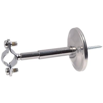 Nicoll - Collier de fixation r&eacute;glable diam&egrave;tre 16, laiton chrom&eacute;