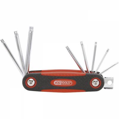 Monture de 8 cl&eacute;s m&acirc;les Torx Ks Tools 8