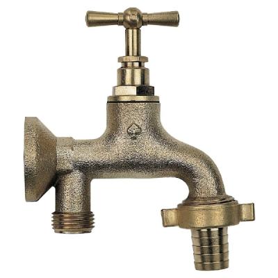 Robinet en applique - M 1/2 - M 3/4 - Laiton bross&eacute; - Watts industrie
