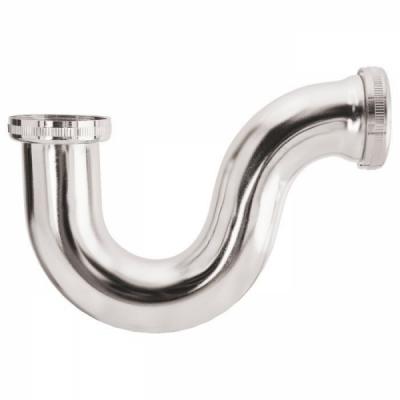 Valentin - Siphon d'&eacute;vier tube laiton haut d&eacute;bit D40 00 365200 009 00