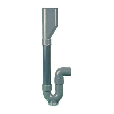Ecolands - Siphon plastique m.a.l. double entr&eacute;e, 40, Horizontale