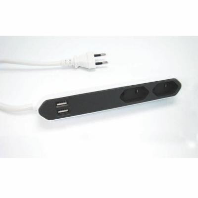 Powerbar usb bloc multiprise 4 prises et 2 prises usb