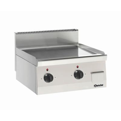Plancha Professionnelle Electrique Lisse Chrom&eacute;e Dure - Bartscher